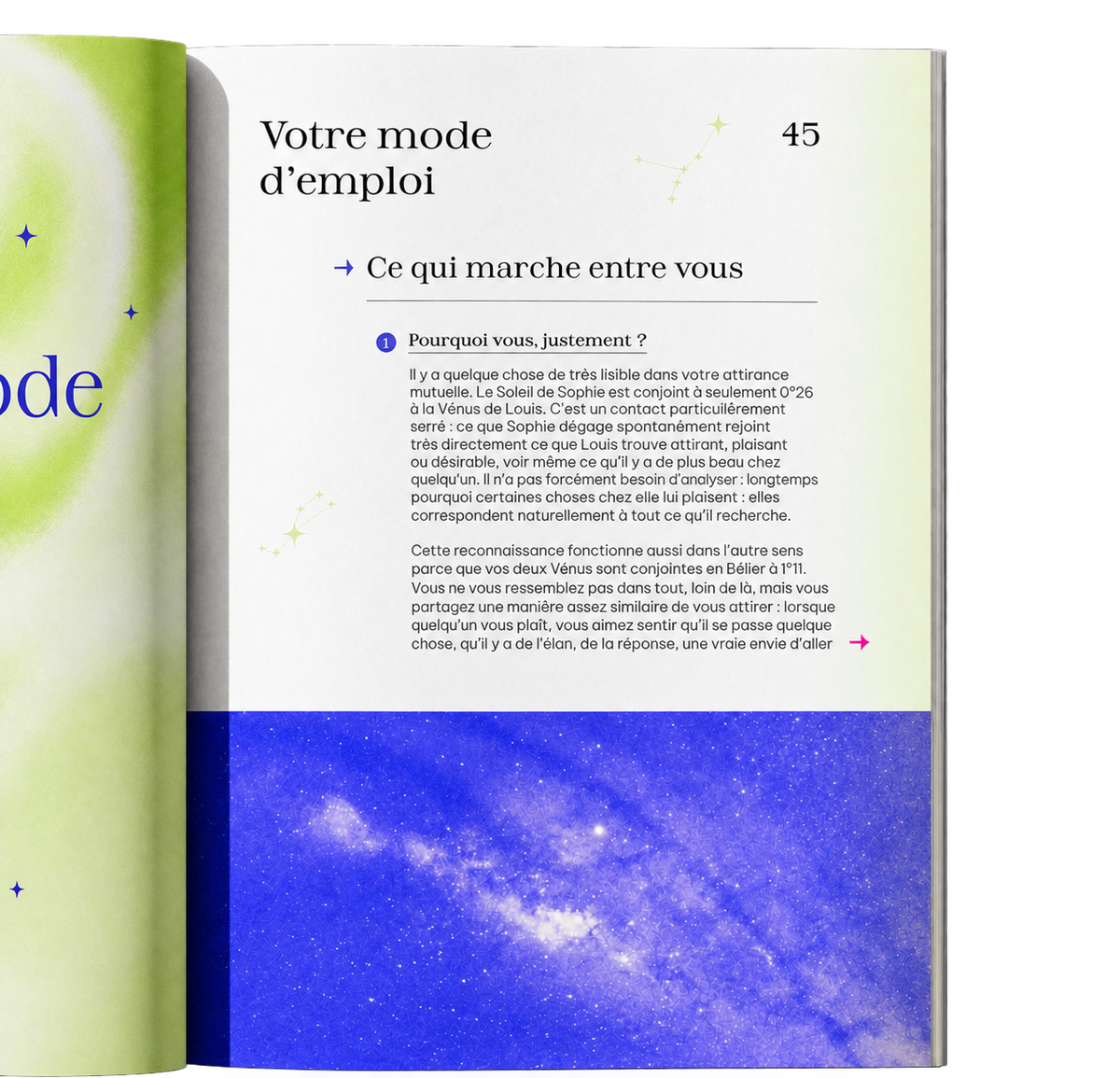 Synastrie couple - Cosmose Astro